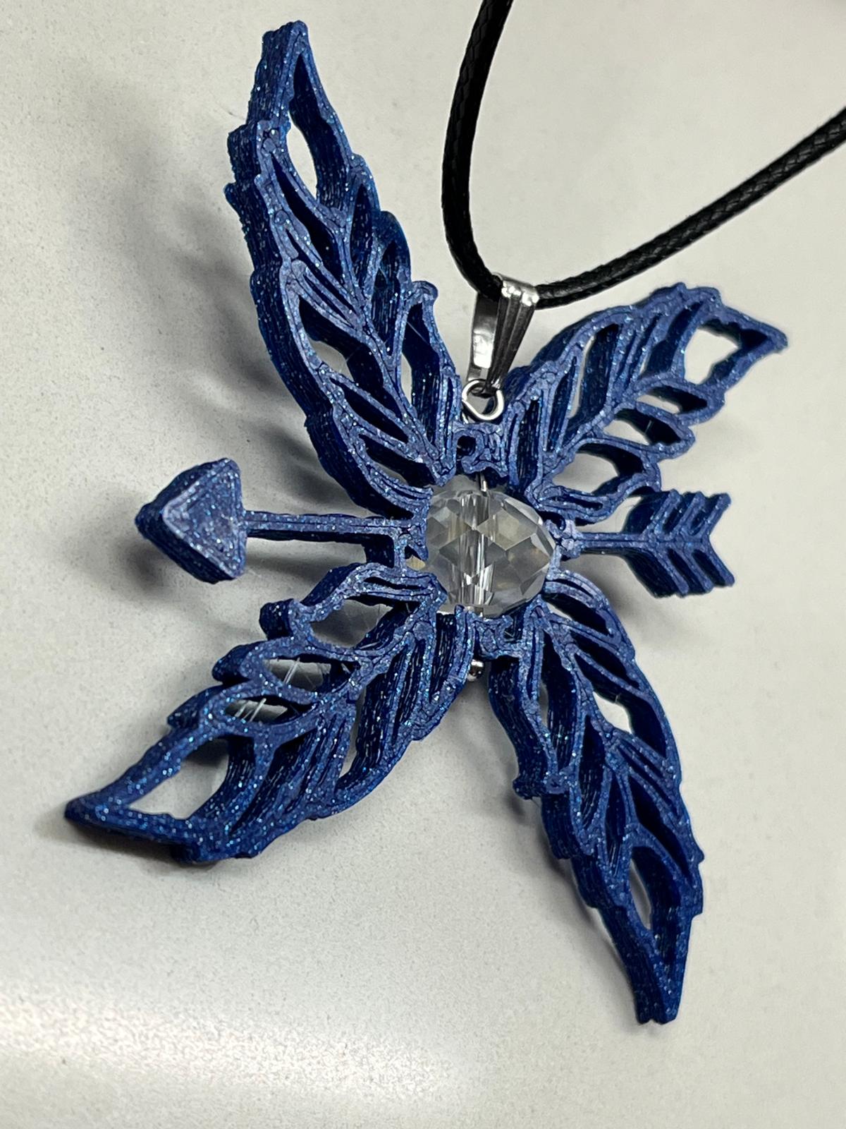 Integrazione chakra della corona con l'uccello piumato