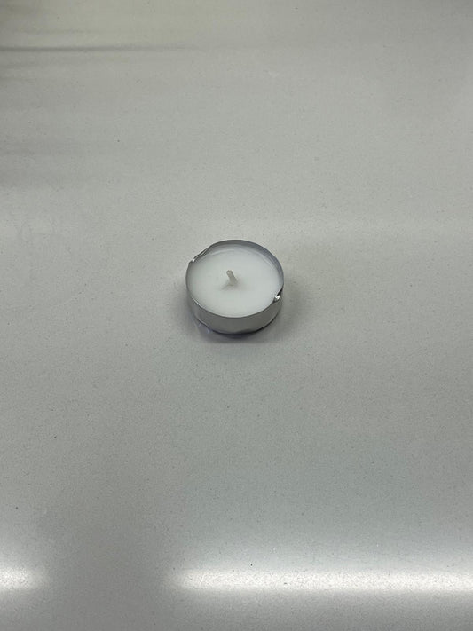 Candela bianca, profumo lavanda